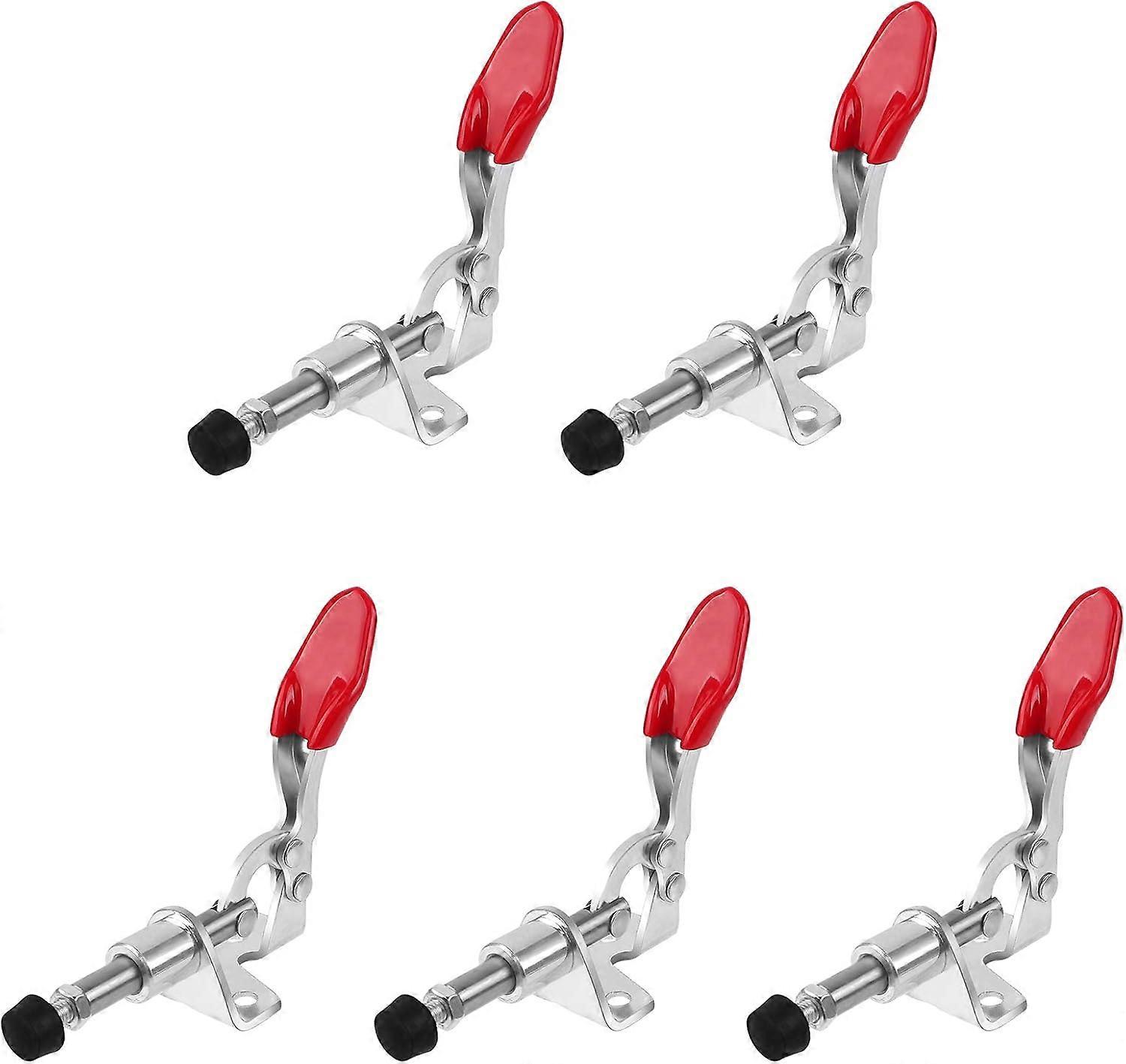 10 PCS Pull Latch 301AM Adjustable Toggle Clamp Stroke Clamp Push Pull Toggle Clamp Quick Release Hand Tool Holding Capacity Toggle Latch for Welding