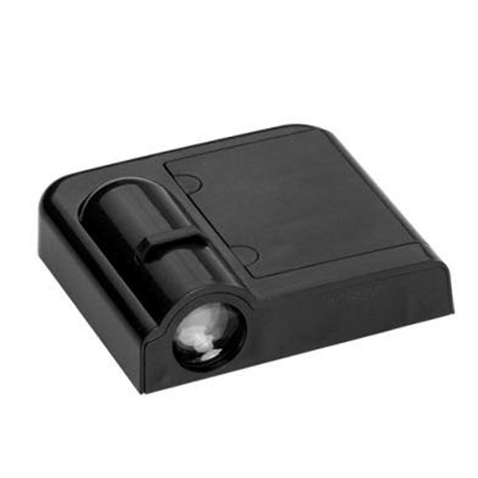 2025 Último modelo de puerta de coche LED Luces de proyector sin cableado Autoadhesivo