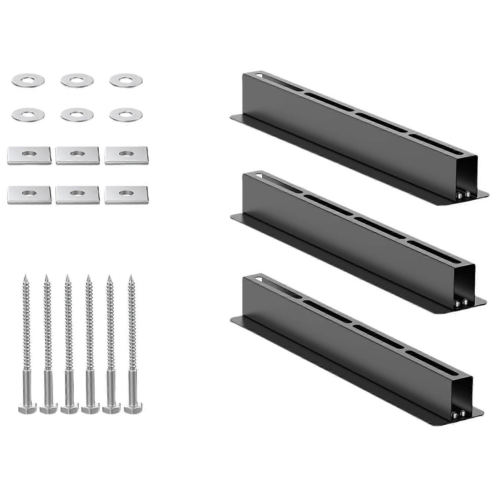 Multifunction Garage Shelf System Carbon Steel Adjustable Design Space Saving Storage Resistant Garage Shelves 2/3pcs