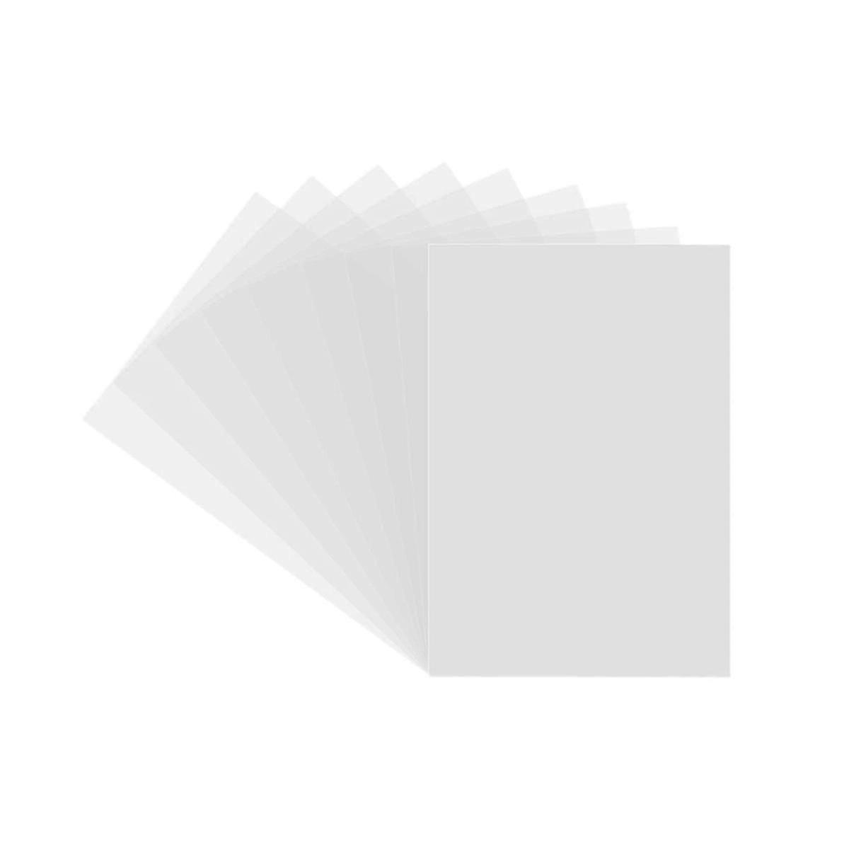 36Pieces Shrink Plastic Sheets, Shrink Dink Sheets, Shrink Film Sheets Blank Paper for DIY Ornament js