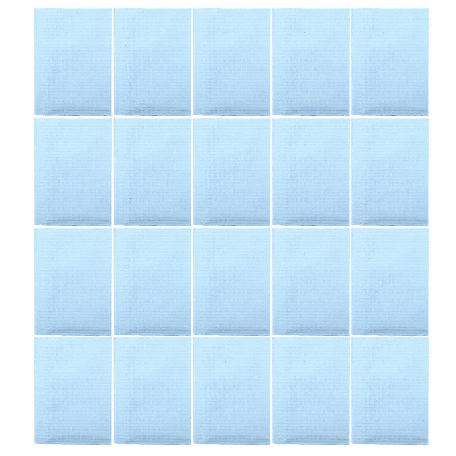 Nail Desk Pads Synthetic Material Rectangular High Water Absorption For Nail Art Salon Beauty Parlor Home Use 125Pcs