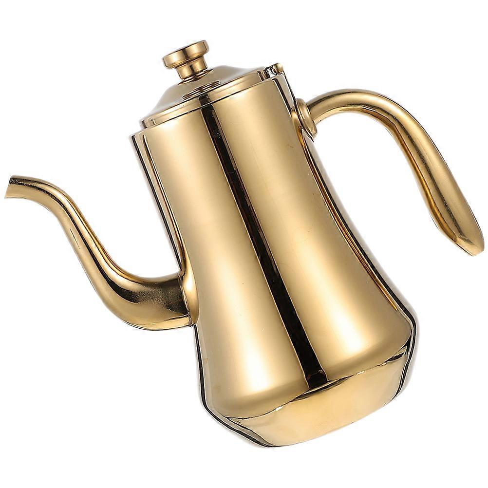 Stainless Steel Infuser Kettle with Filter for Home Kitchen – Ergonomic Handle, Heat Conductive Stovetop Boiler for Tea and Oatmeal