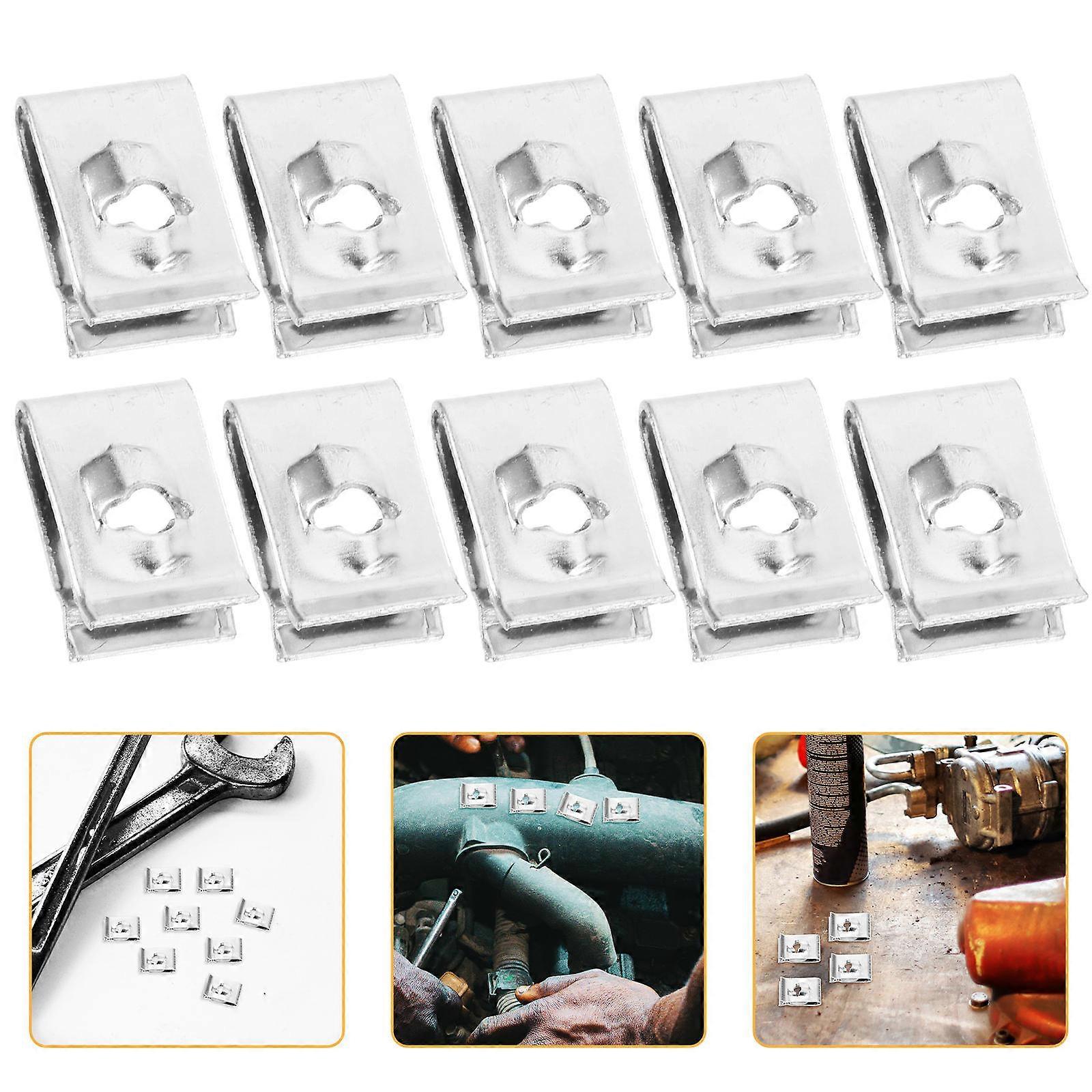 U Type Clips for Car Fixing   Durable Automotive Fasteners for Body Panel Repair & DIY Modifications   Easy Installation