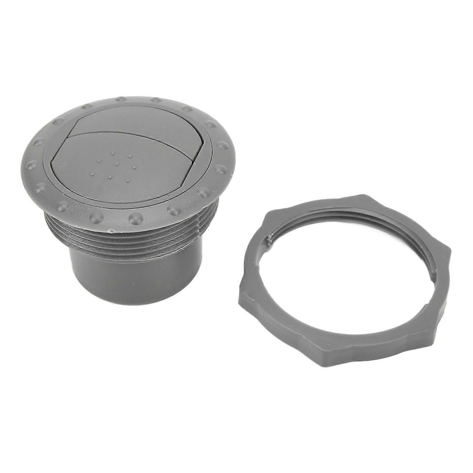 RV Air Universal 2.35in Thickened Replacement Round Air Conditioner Outlet for RV Bus Boat Yacht