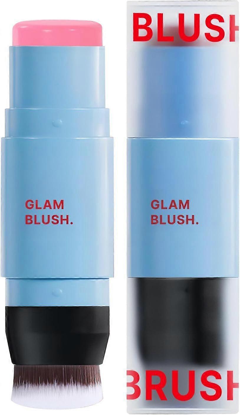 Cream Blush Stick, Long-Lasting Multi-Cream Makeup Stick, Lightweight, Blendable, Waterproof, Radiant Instant Glow Blush, For Women 7.5g