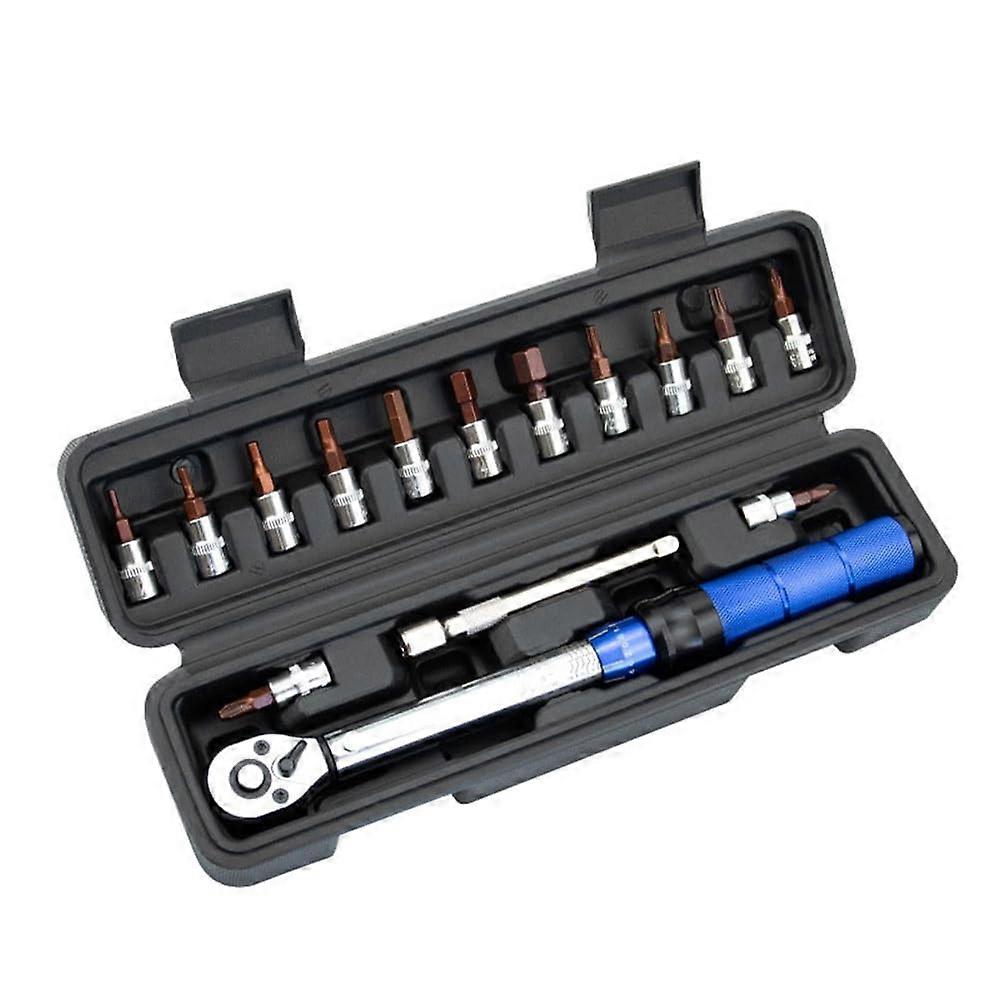 1/4' 224Nm Torque Wrench Adjustable Torque Wrench Bicycle Tool Set Tool Kit Bicycle Wrench Hand Tool Set Ref: 7422