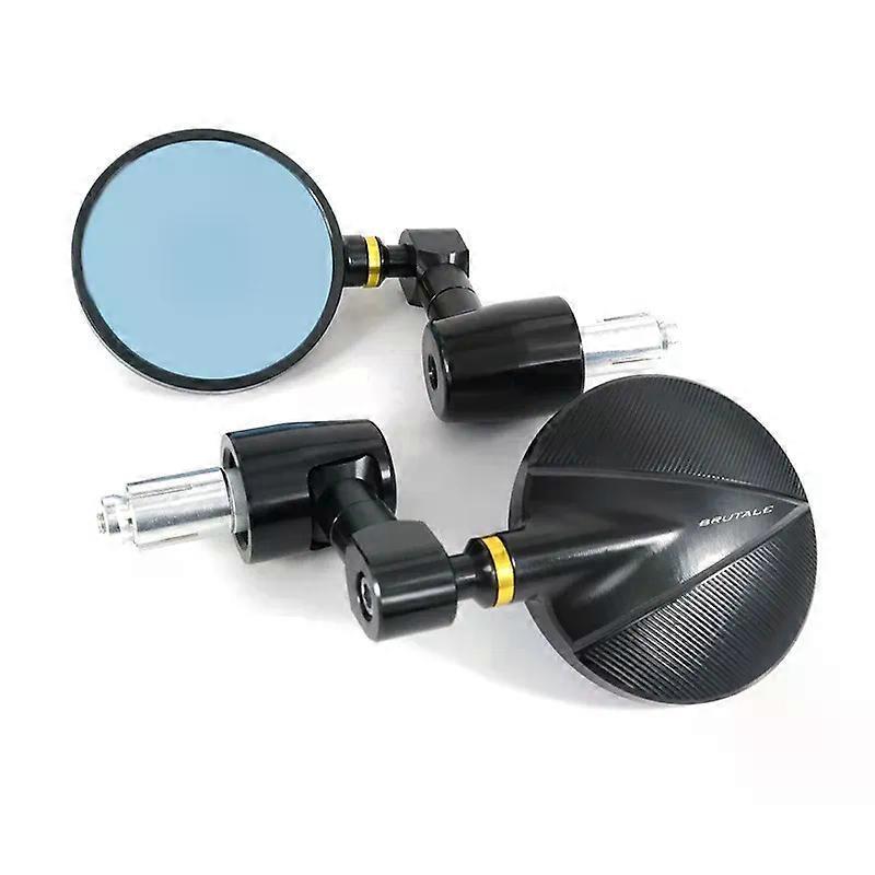 For MV AGUSTA Brutale 675 2013-2019 910 2006-2008 800 1090 RR Motorcycle CNC Handle Bar Rearview Side Mirrors Bar End Mirror