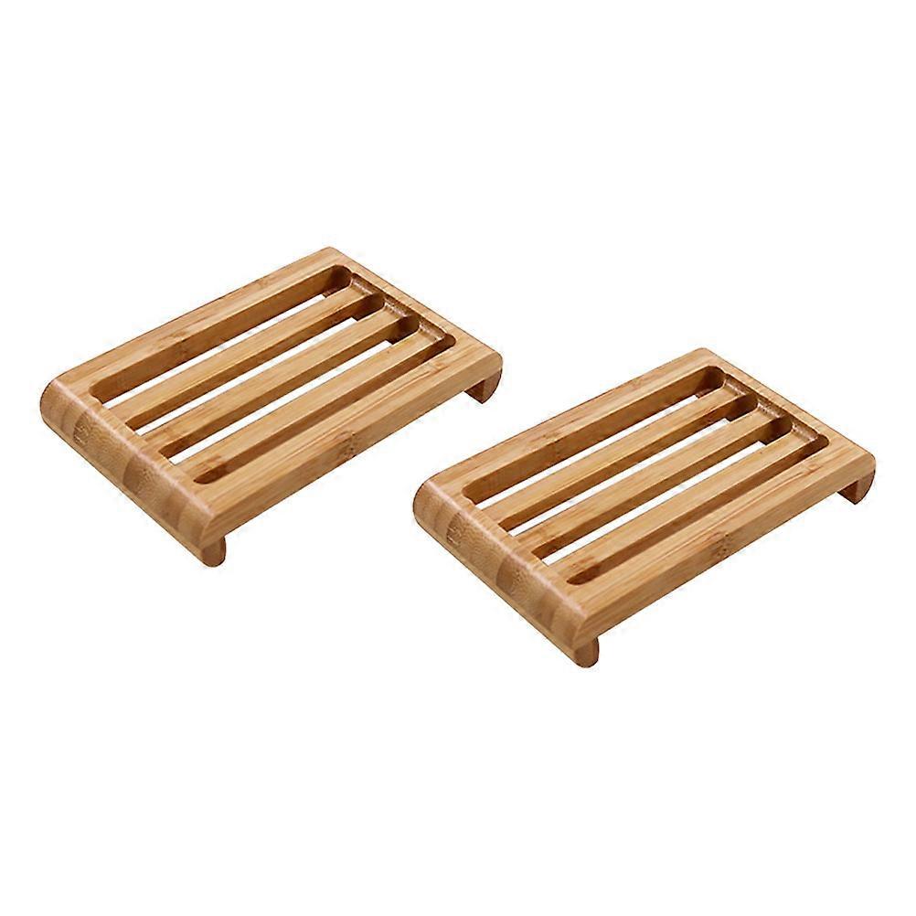 2pcs Soap Disk Holder Set Household Convenience Soap Carrier Box