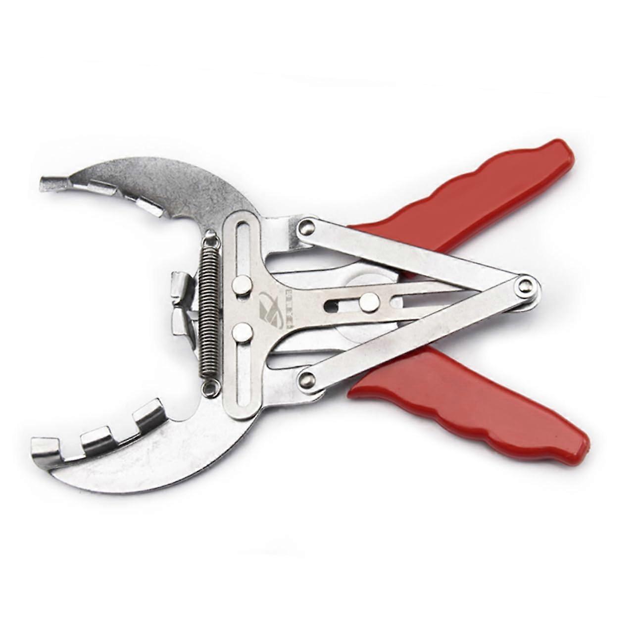 Pince à piston en acier inoxydable automobile Edelstahl Kolben Klemme pour utilisation automobile Ensemble de clés à outils de presse rouge