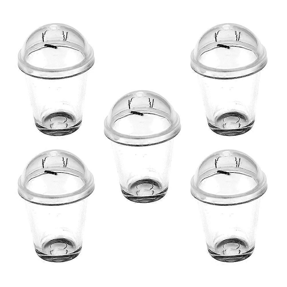 Mini Espresso Cups Small Dessert Cups Realistic Design 5Pcs