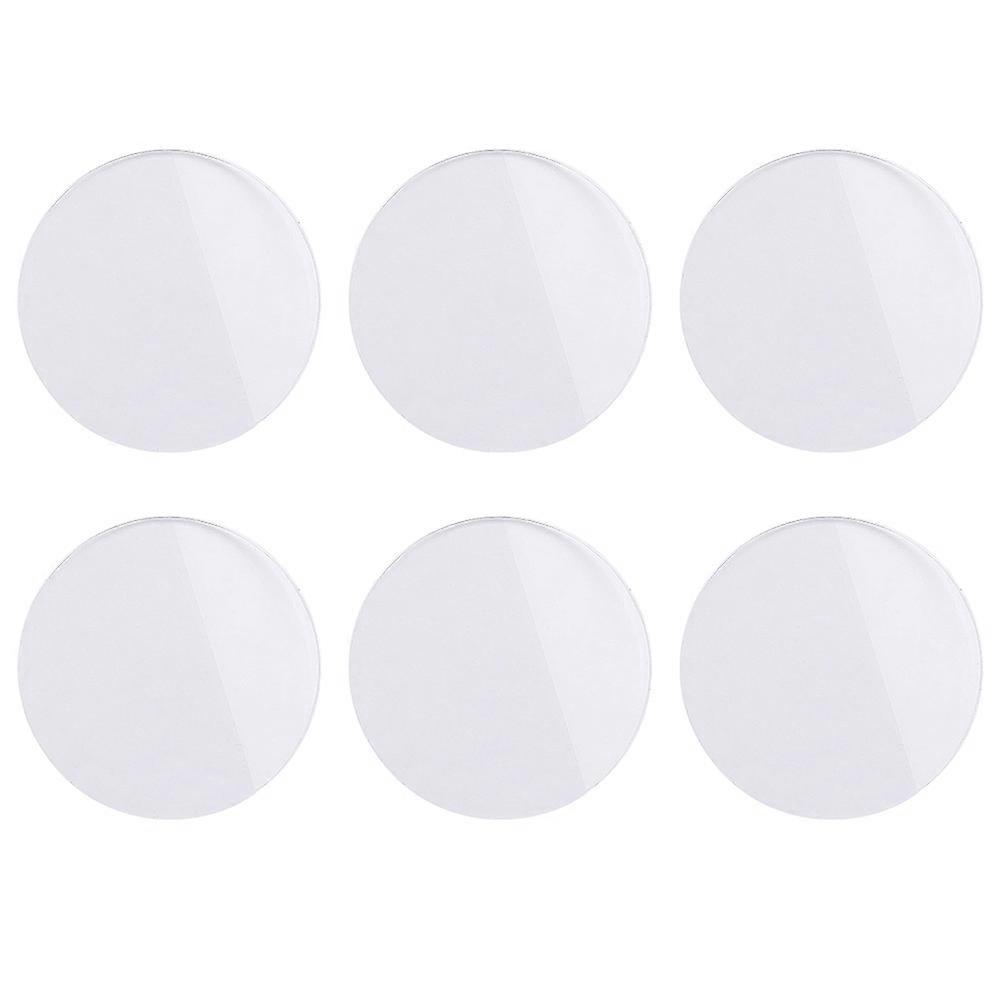 6 Pcs Clear Glass Watch Lens Replacement Screen Protectors