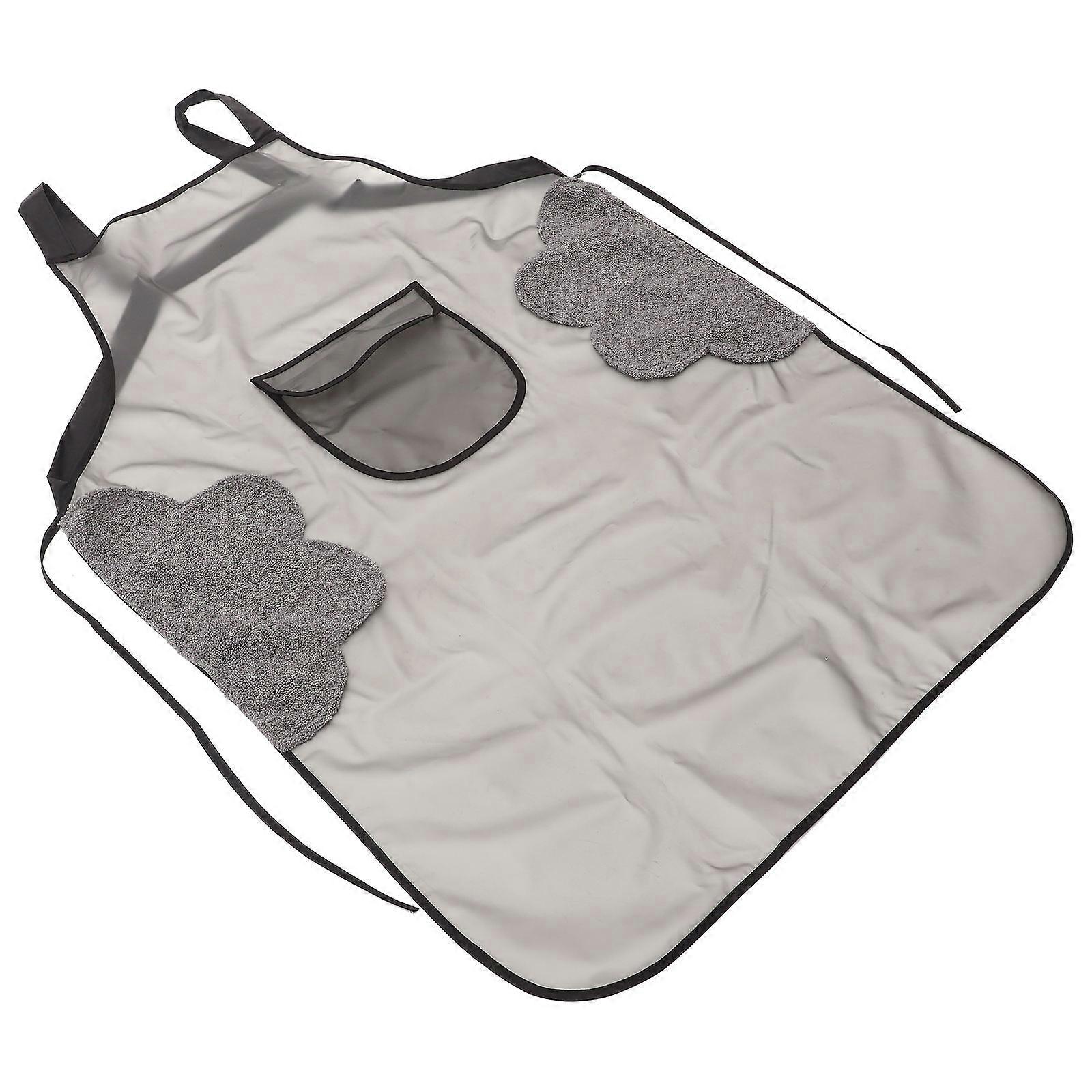 Plus Size Apron Waterproof Cooking Apron Oil-Proof Kitchen Supply