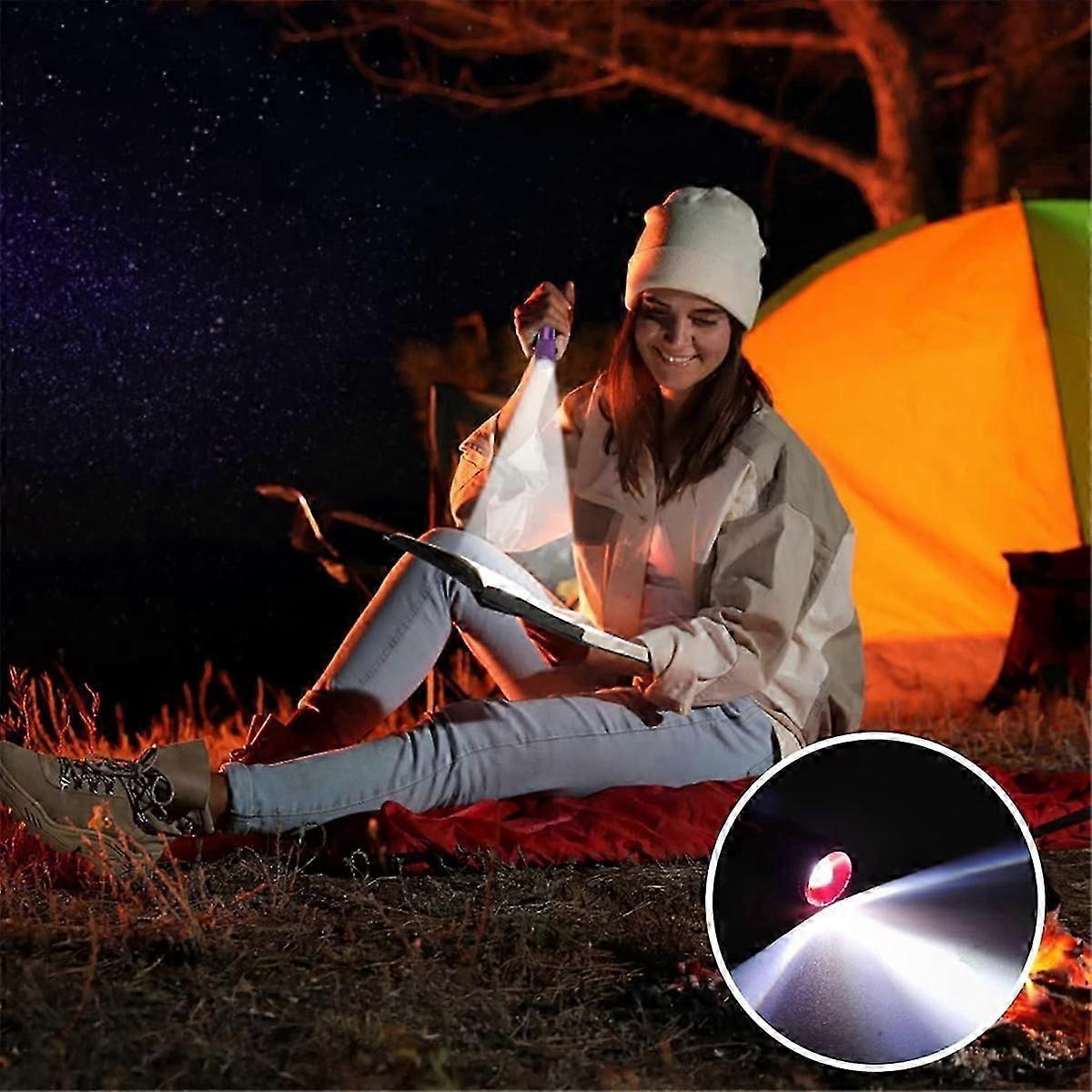 14pcs Mini Torch Key Ring LED Key Pendant Torch Aluminium Small Hand ...