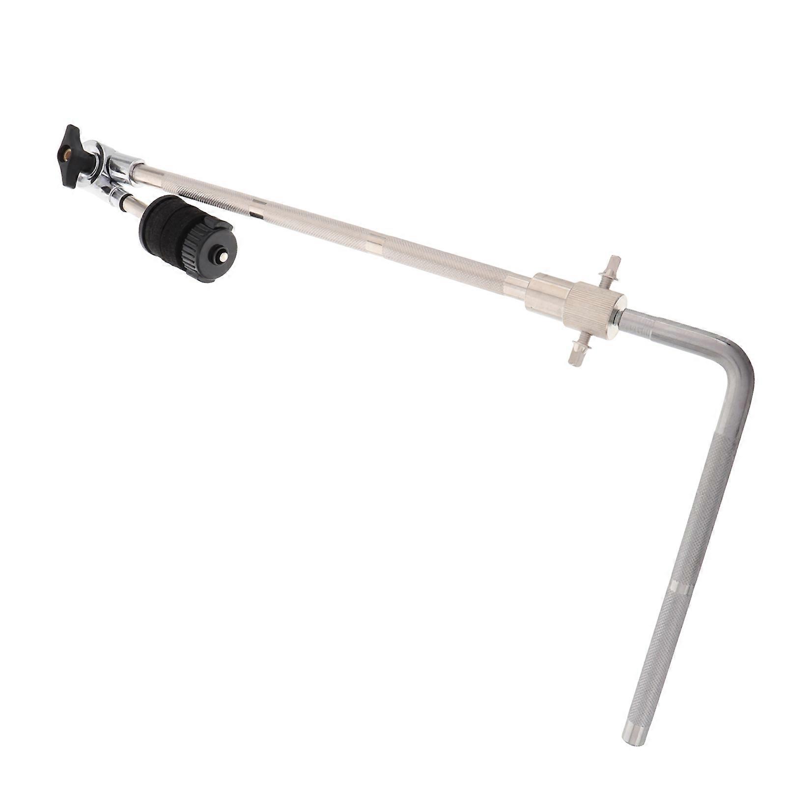 Drum Mallets Mount Holder Portable Cymbal Stand With Durable Materials For Drummers Practice Sessions Silver 54.00X19.50X3.80CM 1Set