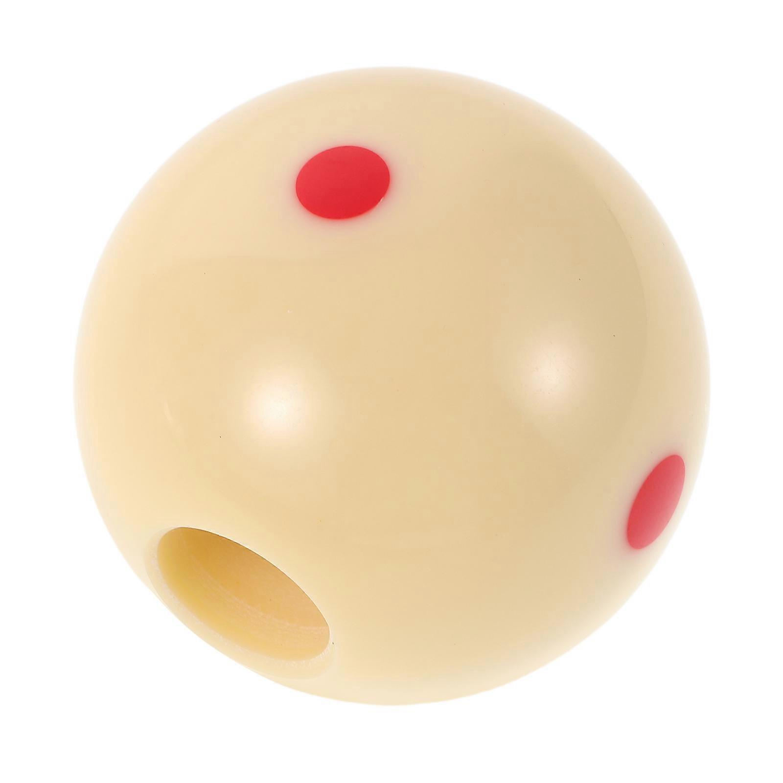 Cue Ball Billiard Training Ball Pool Table Practice Through Hole Design 1Pcs