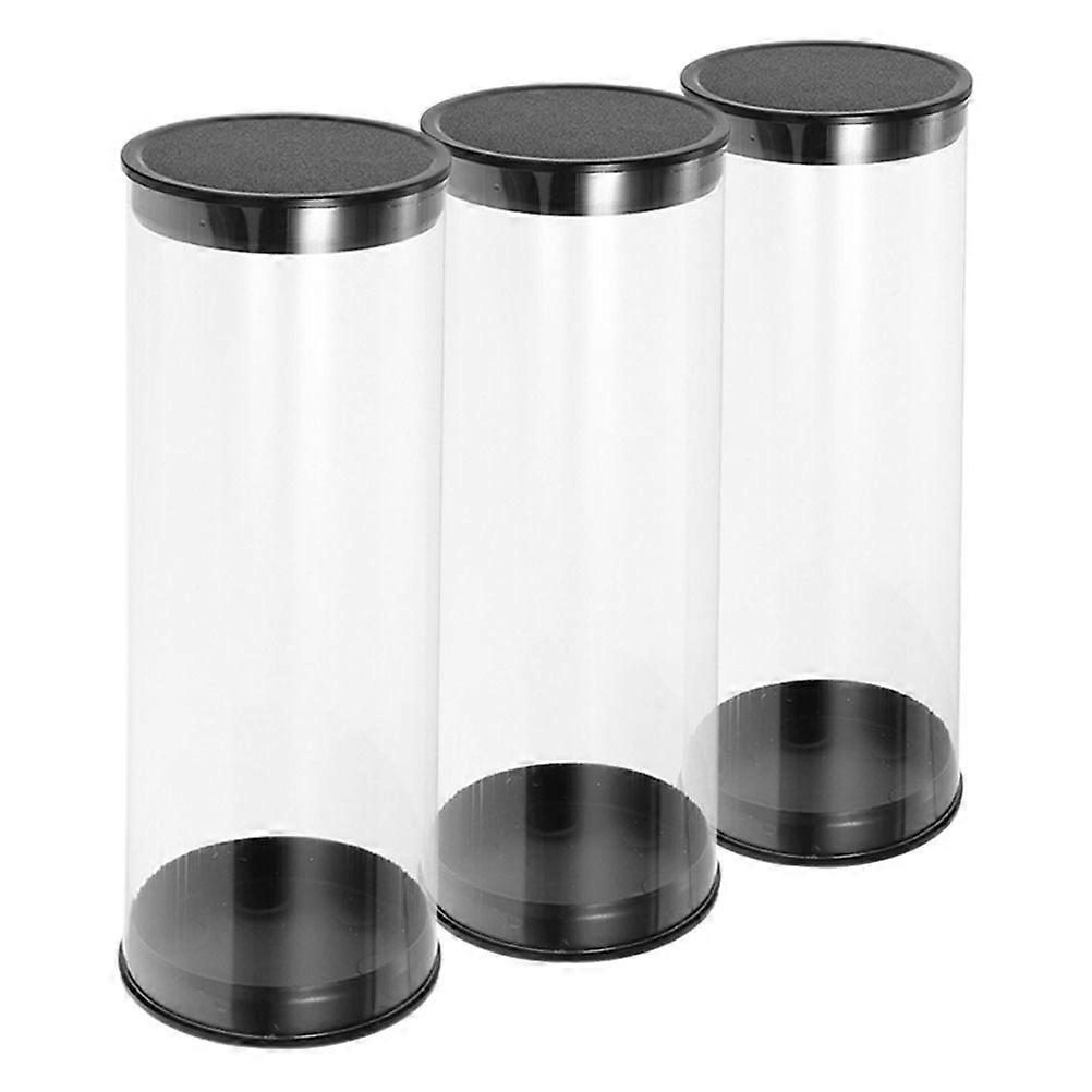 Clear Golf Ball Holder Durable Tube for Display and Storage Compact Scratch Resistant Case for Home and Store Use