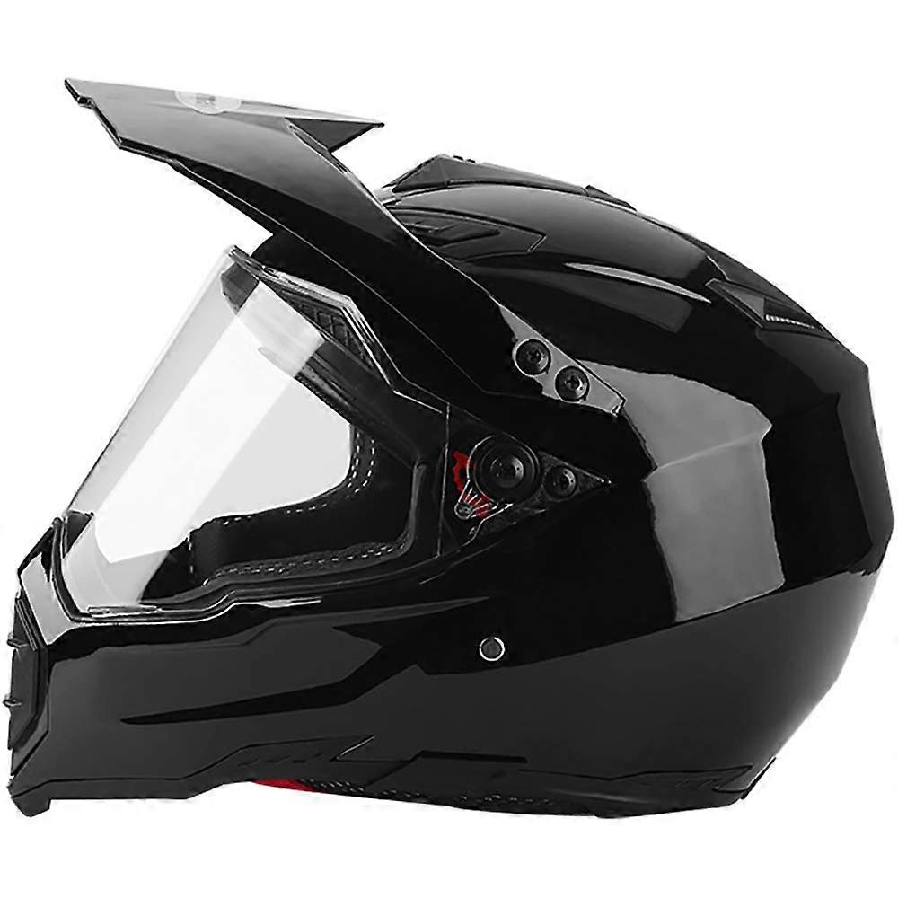 1 x casque de moto de course de sports extrêmes complet convient aux hommes adultes et aux femmes