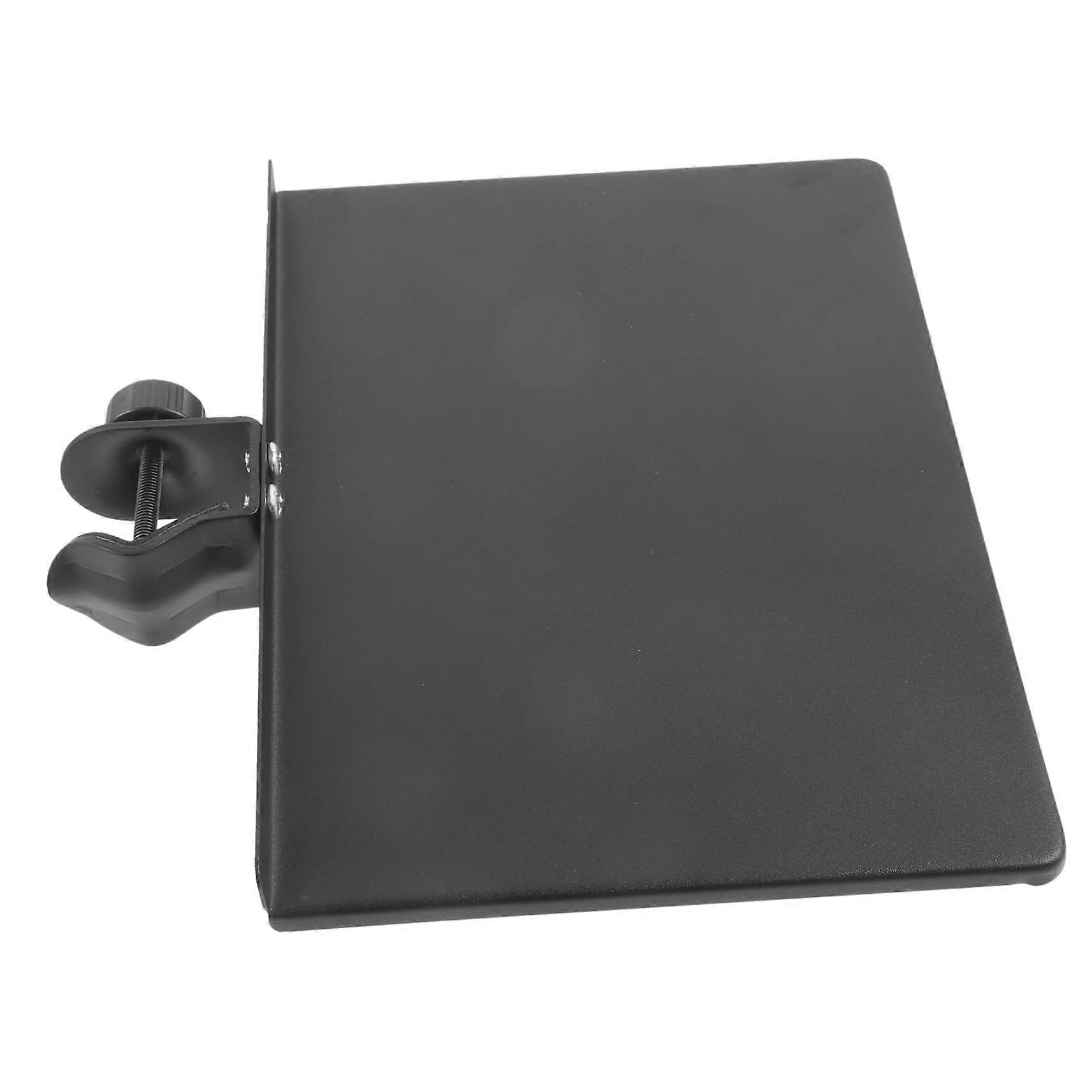 Microphone Shelf For Music Stand, Clampable Sound Card Slot, Live Broadcast Holder, Streaming Device Accessories