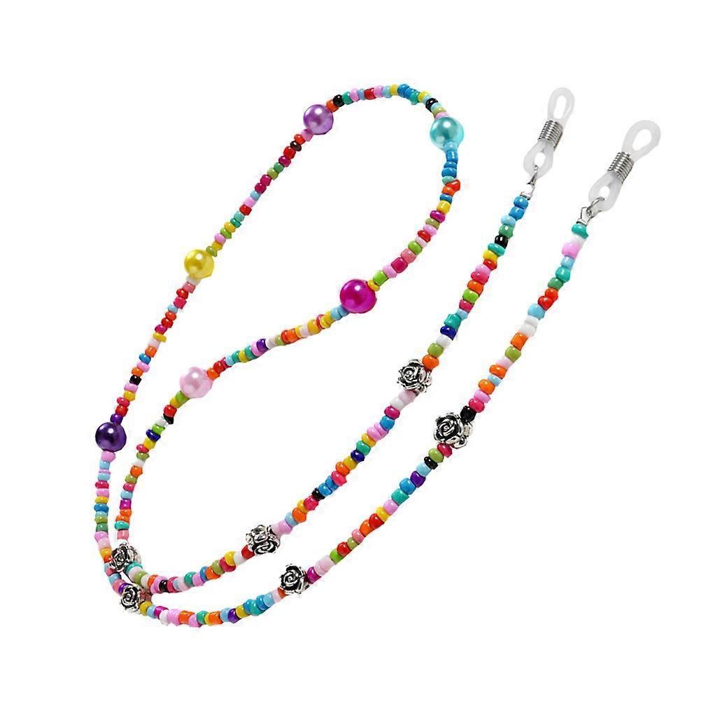 Eyeglass Chain For Sports And Traveling Stylish Hanging Neck Design 1Set Multi From Damage