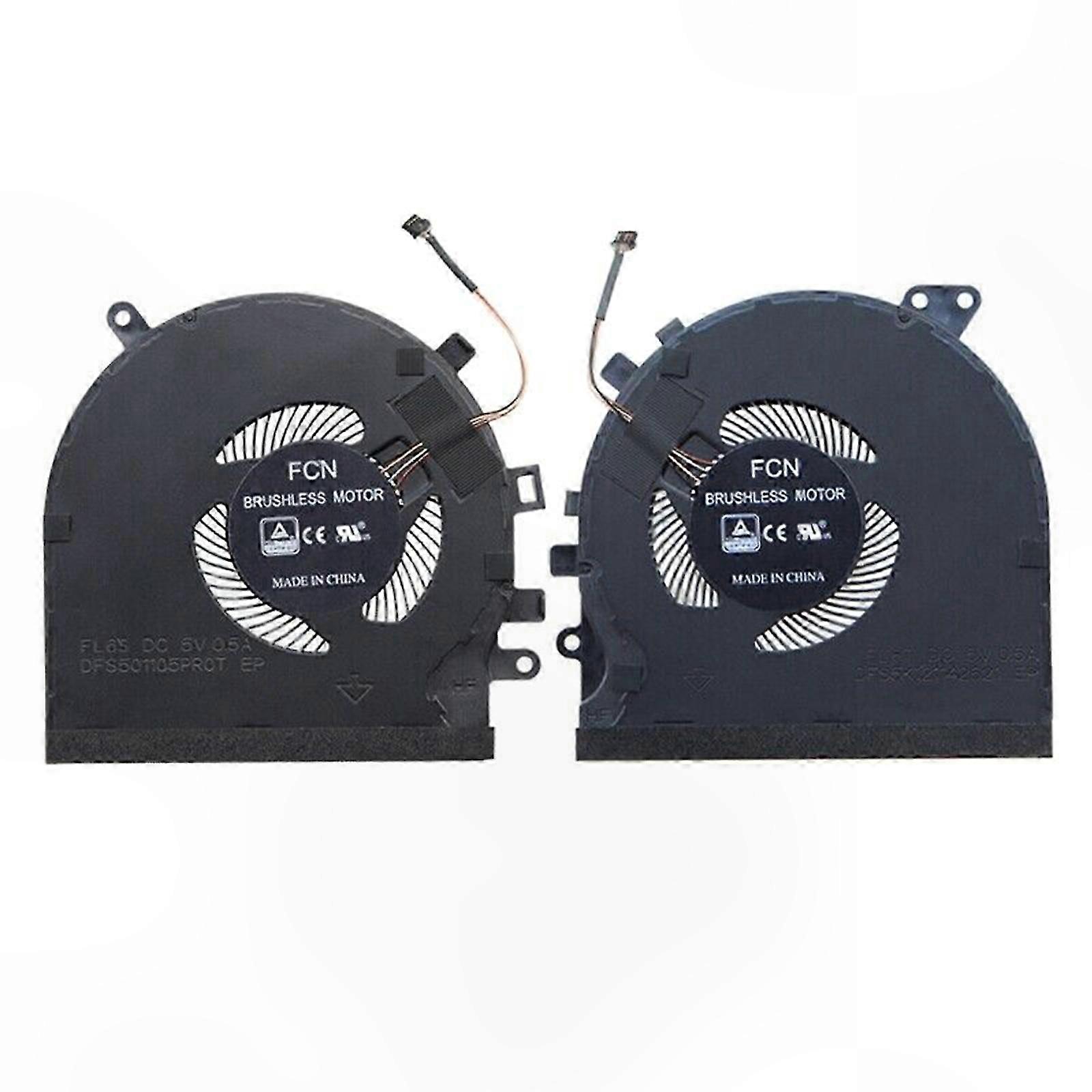 CPU GPU Radiator DC 5V 0.5A 4 pin 4-wires Laptop Cooler Fan For Blade 15 RZ09-0270 RZ09-02705E75 RZ09-02705E7