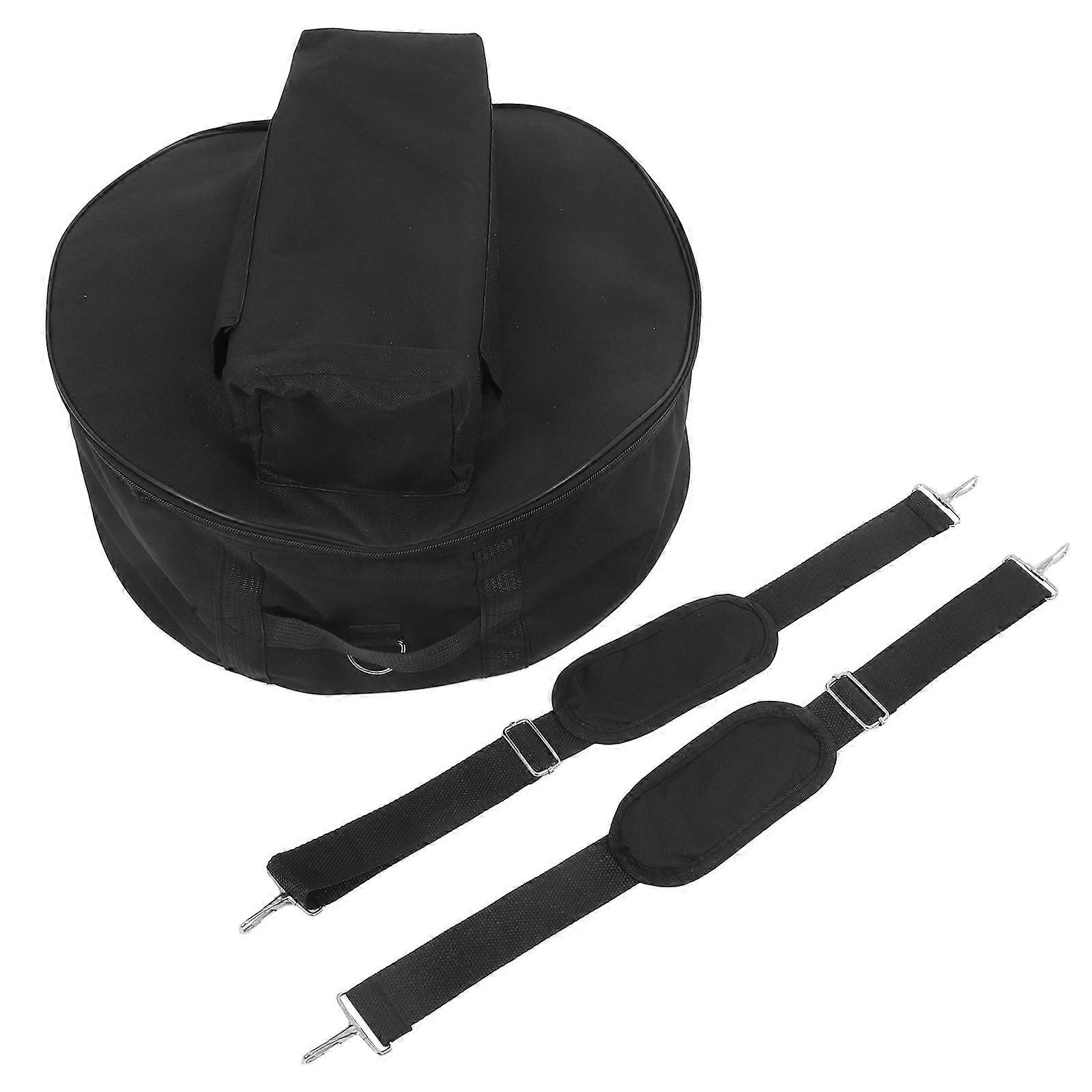 Black Drum Gig Bag Oxford Cloth Large Capacity Protection For Snare Drum 1Pc