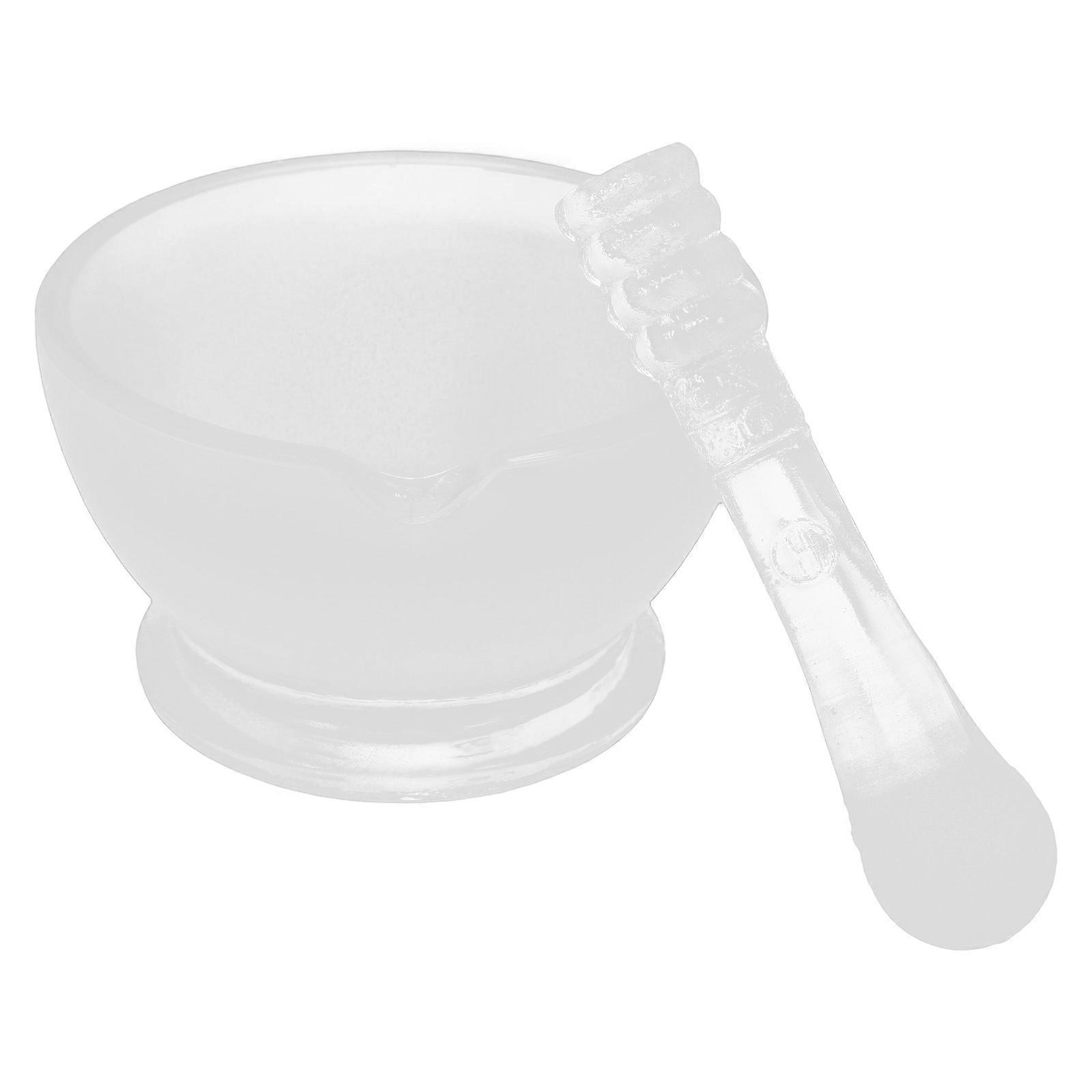 Compact Paint Grinding Bowl with Glass Pestle – Efficient Manual Pigment Crusher and Color Mixer for Watercolor, Oil Painting & Versatile Art
