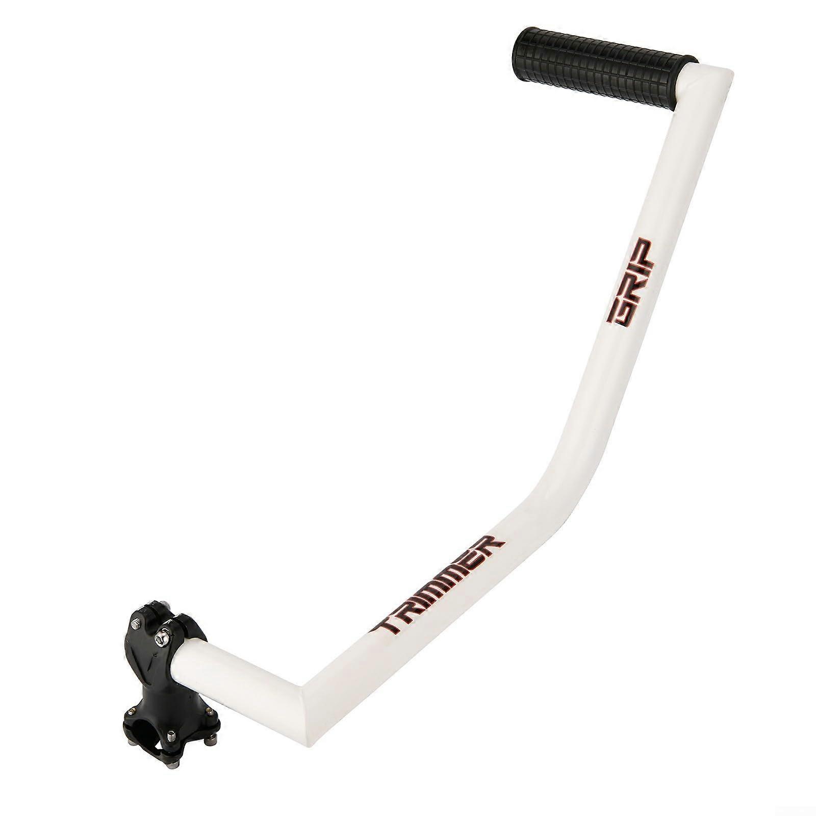 White Additional Handle for Lawnmowers,  Additional Handle for Garden Tools, Ergonomic Trimmer Handle for Efficient Lawn Care and Landscaping