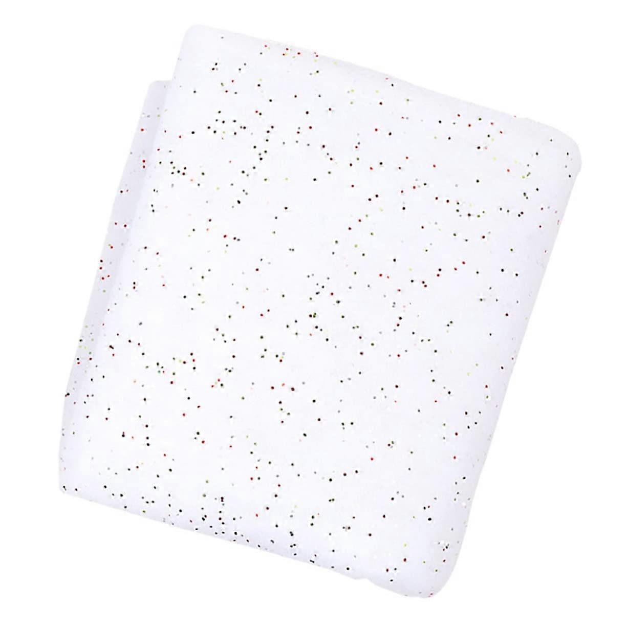 1 Sheet of Snow Cotton Fluffy Snow Blanket for Christmas Decoration Artificial Snow