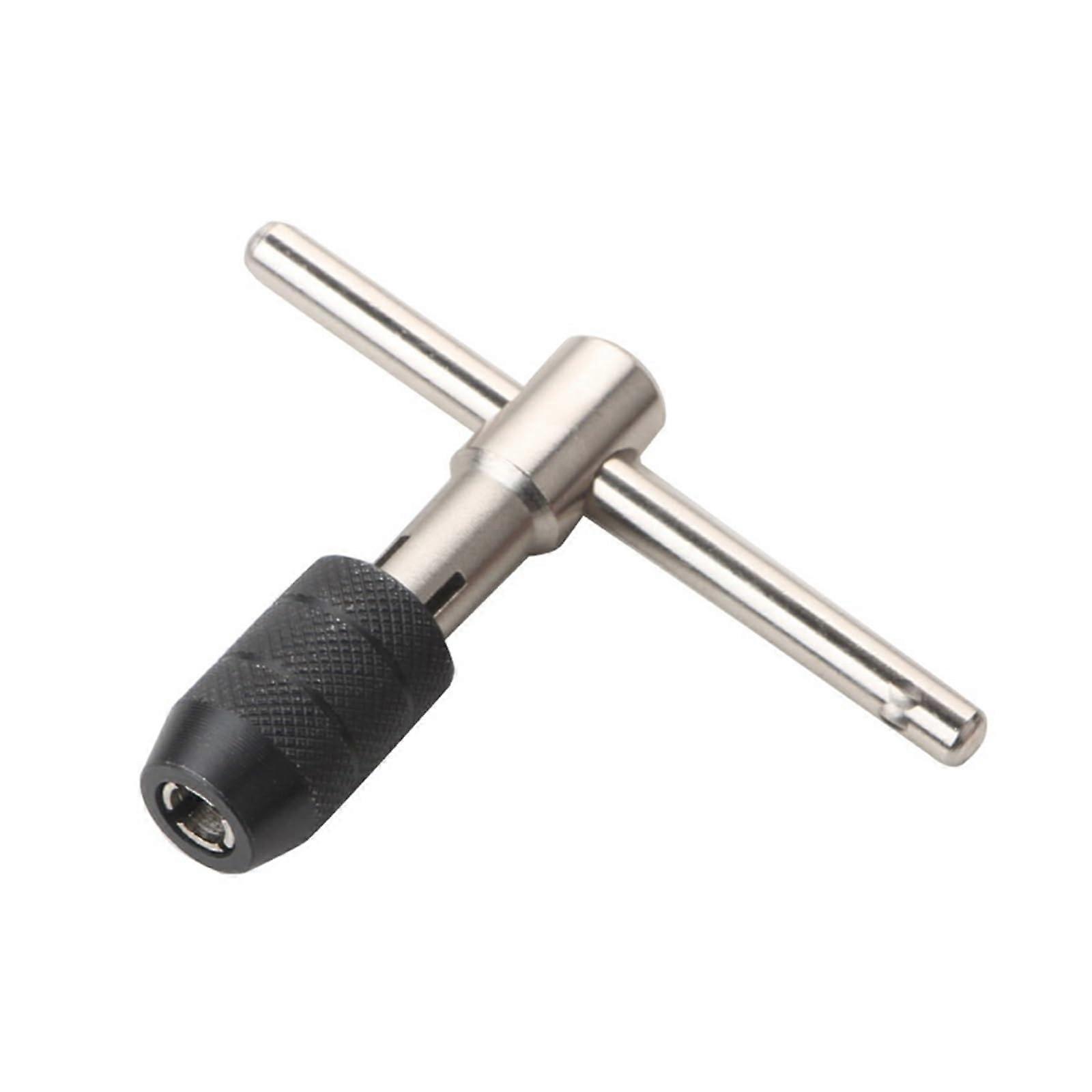 Tap Set M3/M4/M5/M6/M8 With Drill And Wrench, Single Wrench Included, T-Type Hand Tap, Hand Drill