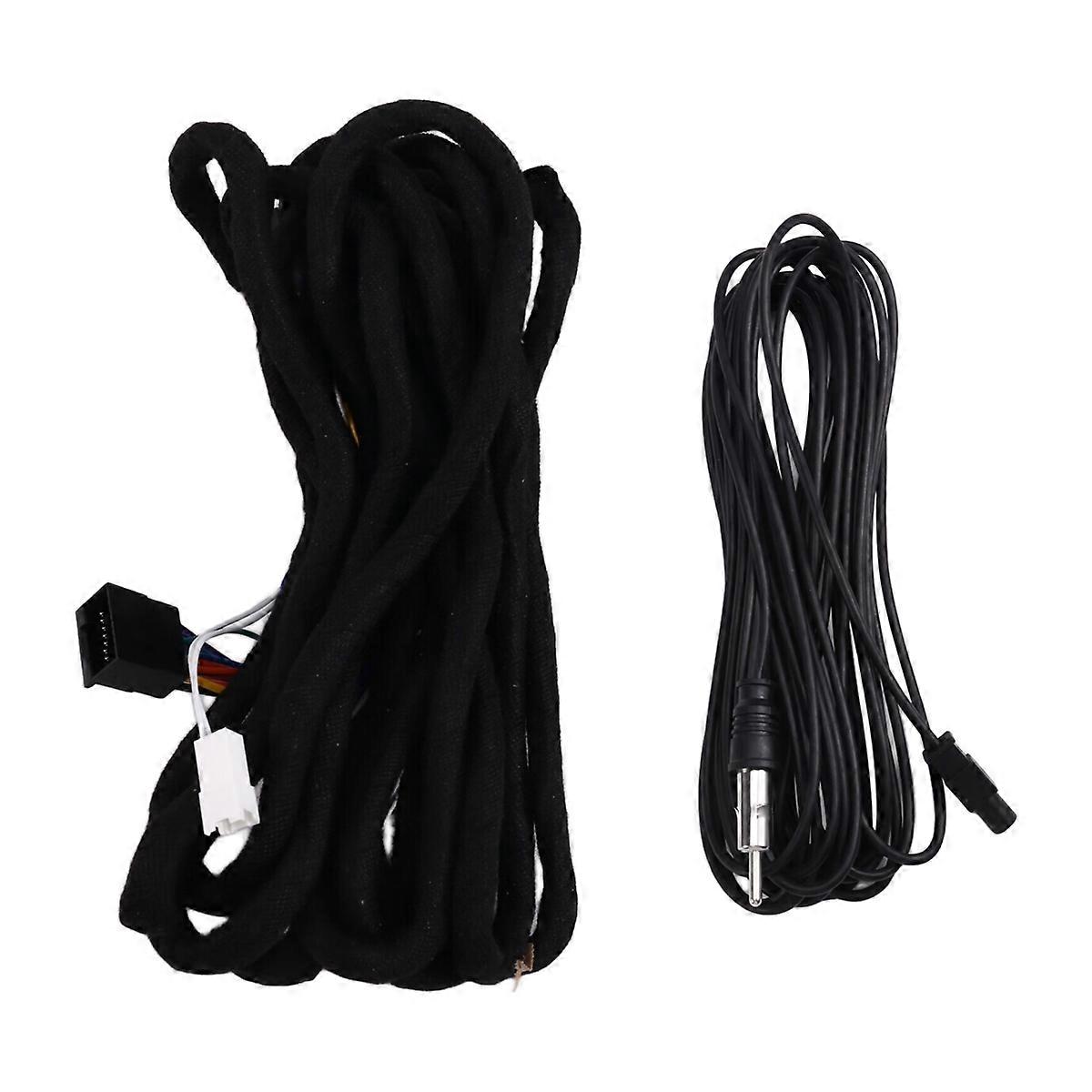 For 3 Series 5 Series X5 M3 M5 E46 E38 E39 E53 6M Cable Universal Car Radio Power Extension Wiring