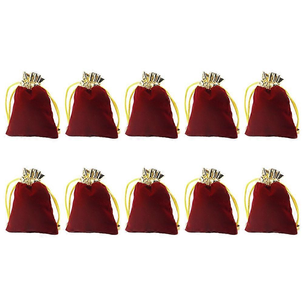 Drawstring Gift Bags for Candy Storage Chic and Fashionable 10pcs Small Size