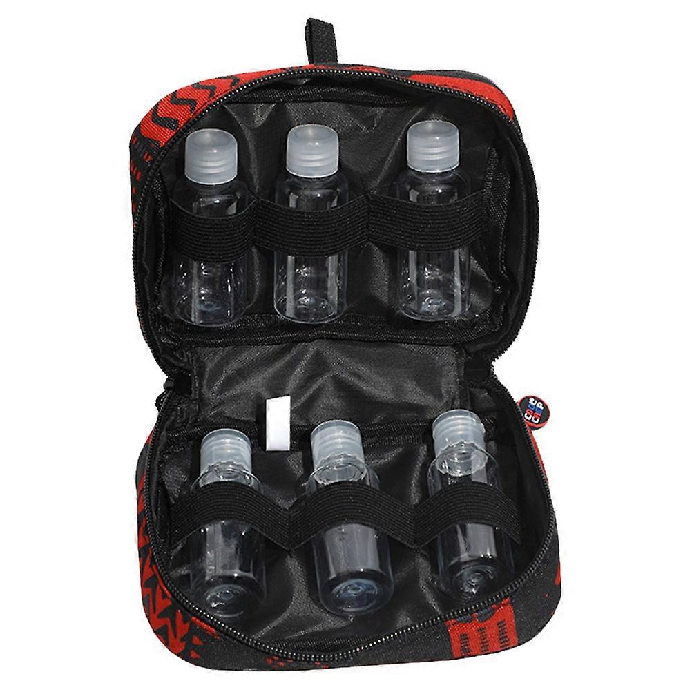 Campers Portable Condiment Canisters With Multicolored Design For Outdoor Cooking And Barbecue 1 Set
