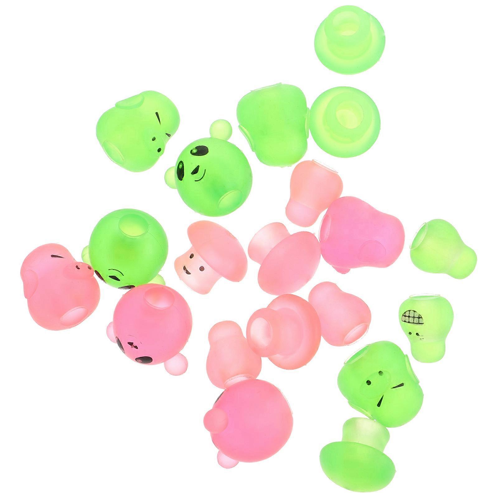 20Pcs Mixed Style Pencil Top Decoration Protective Use For Kids Safe And Convenient Everyday Accessories