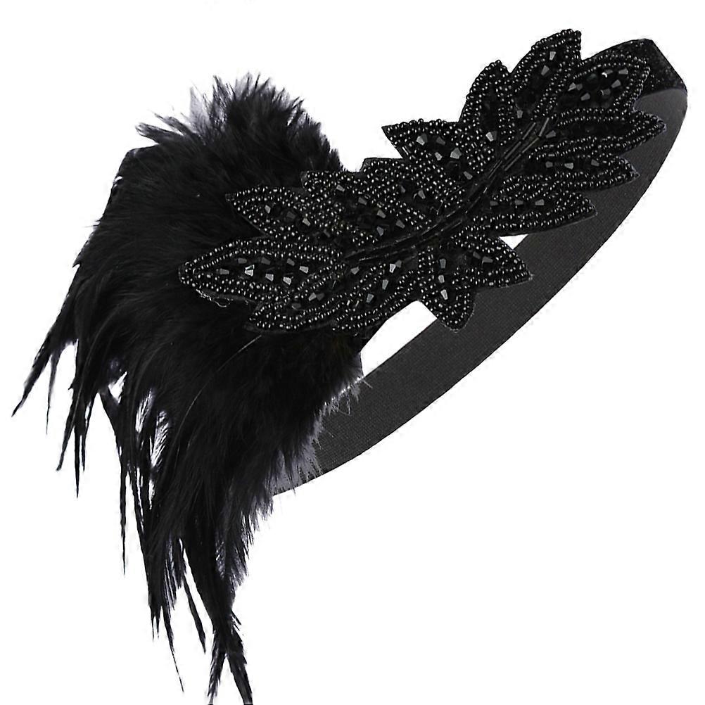 Here's a refined and compelling product description for your **Flapper Headband**, tailored for weddings, costume parties, performances, and other