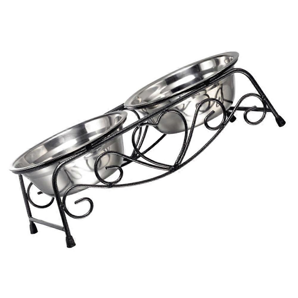 Stainless Steel Pet Bowl for Dogs and Cats   Comfortable, Easy to Clean Feeding Basin with Stable Base for Eating and Drinking