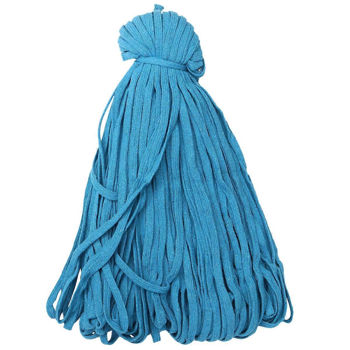 Handwoven Cotton Rope Braided Rope For Art Craft DIY Projects 3346.5×0.4×0.1in Multi-Functional 1Roll