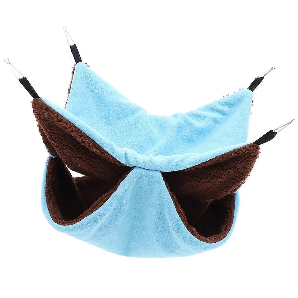 Chinchilla Hammock For Small Animals Indoor Use Oval Shape Sleeping Bed 1Pcs