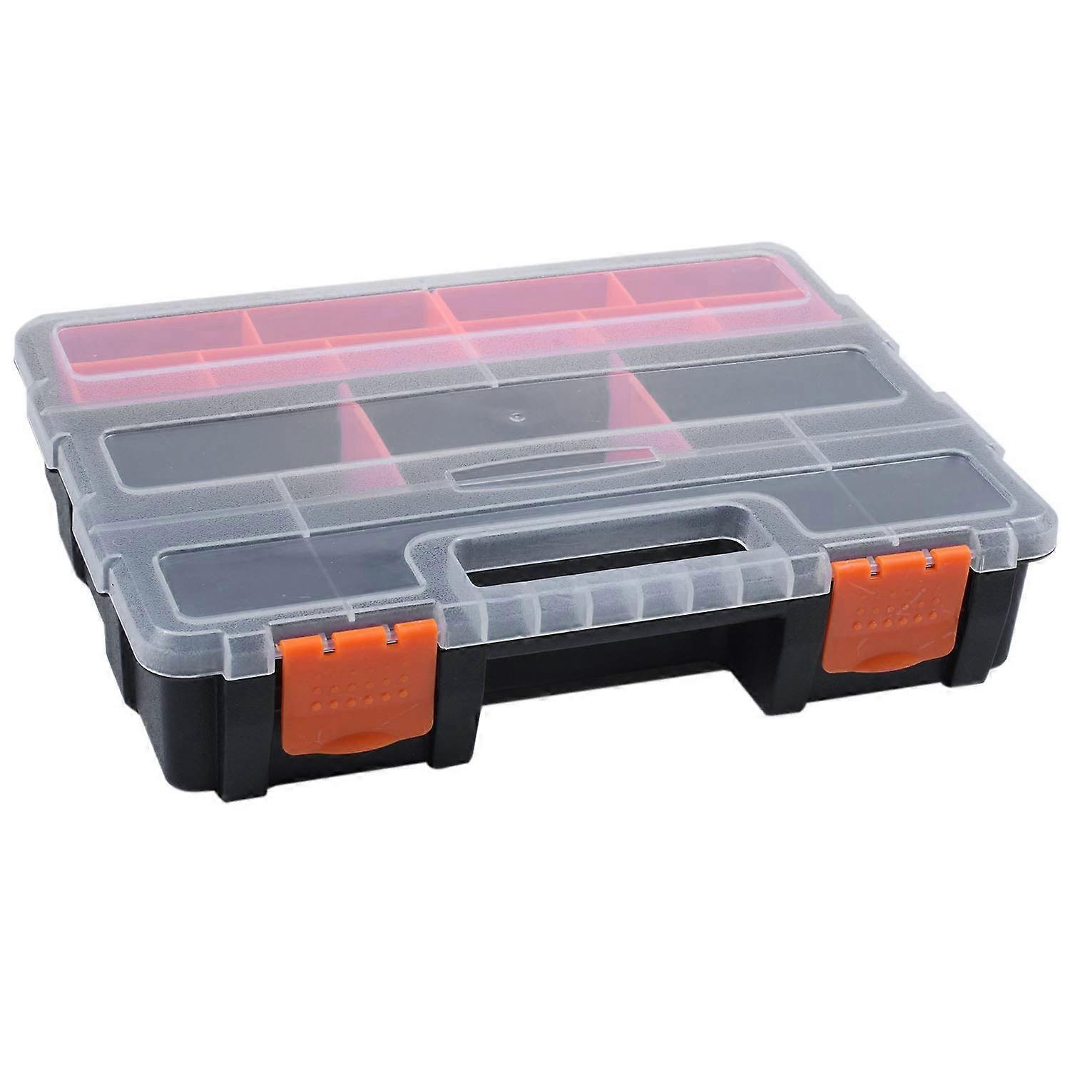 F290 Portable Plastic Tool Parts Box Screw Storage Box Electronic Component Box Compartment Box Material Box