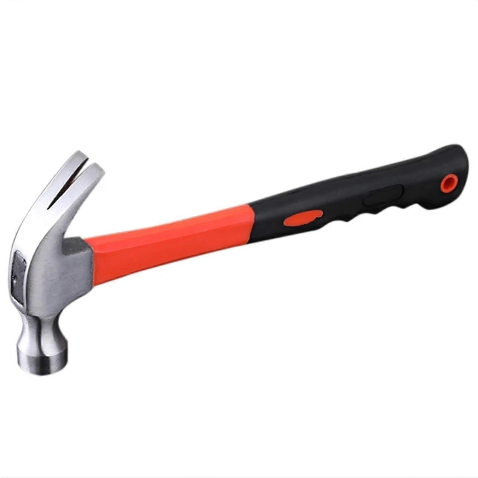 Claw Hammer for Carpentry and DIY, Carbon Steel 500g, Nail Driving and Pulling, Durable Home and Auto Tool