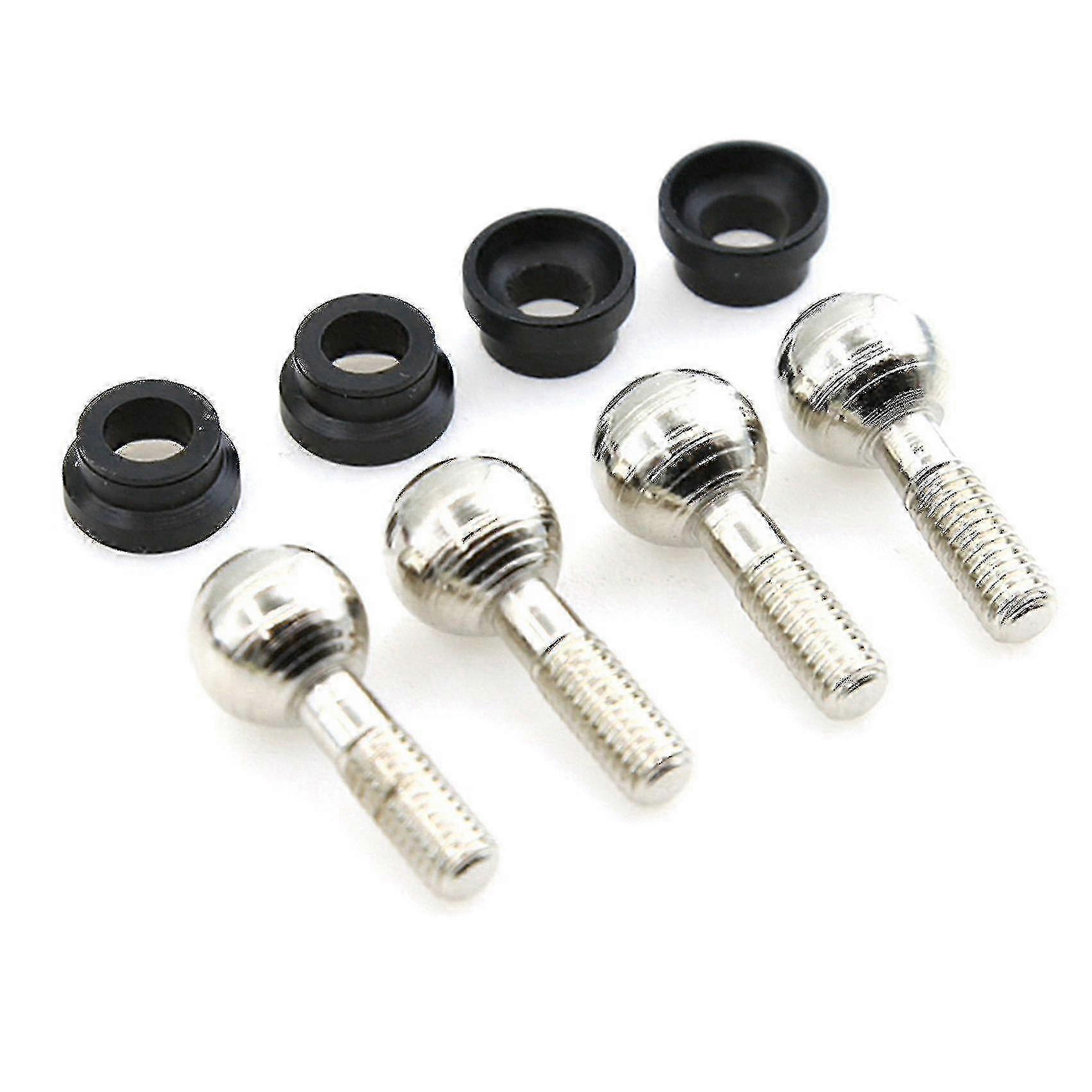 2025 4 Set Pivot Balls And Bushings 4933 For Traxxas E-maxx E-revo Rc Car (hji)