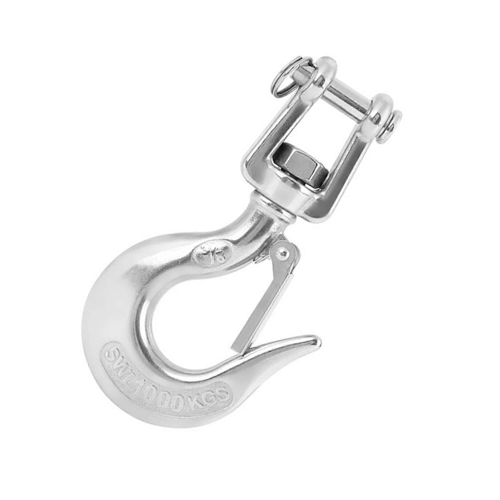 Swivel Hook, 360-Degree Rotation, High-Strength Steel Rigging Hardware, 650/1000 Kilogram Load Capacity