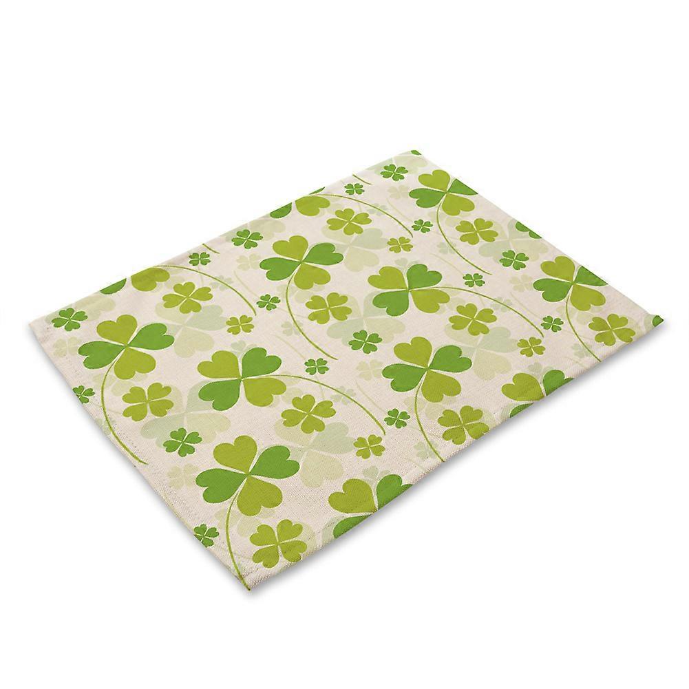 Planter Mønstre Trykt Varmebestandig Vaskbar Dækkeserviet Dejlig Bordskål Kopmåtte (#3)