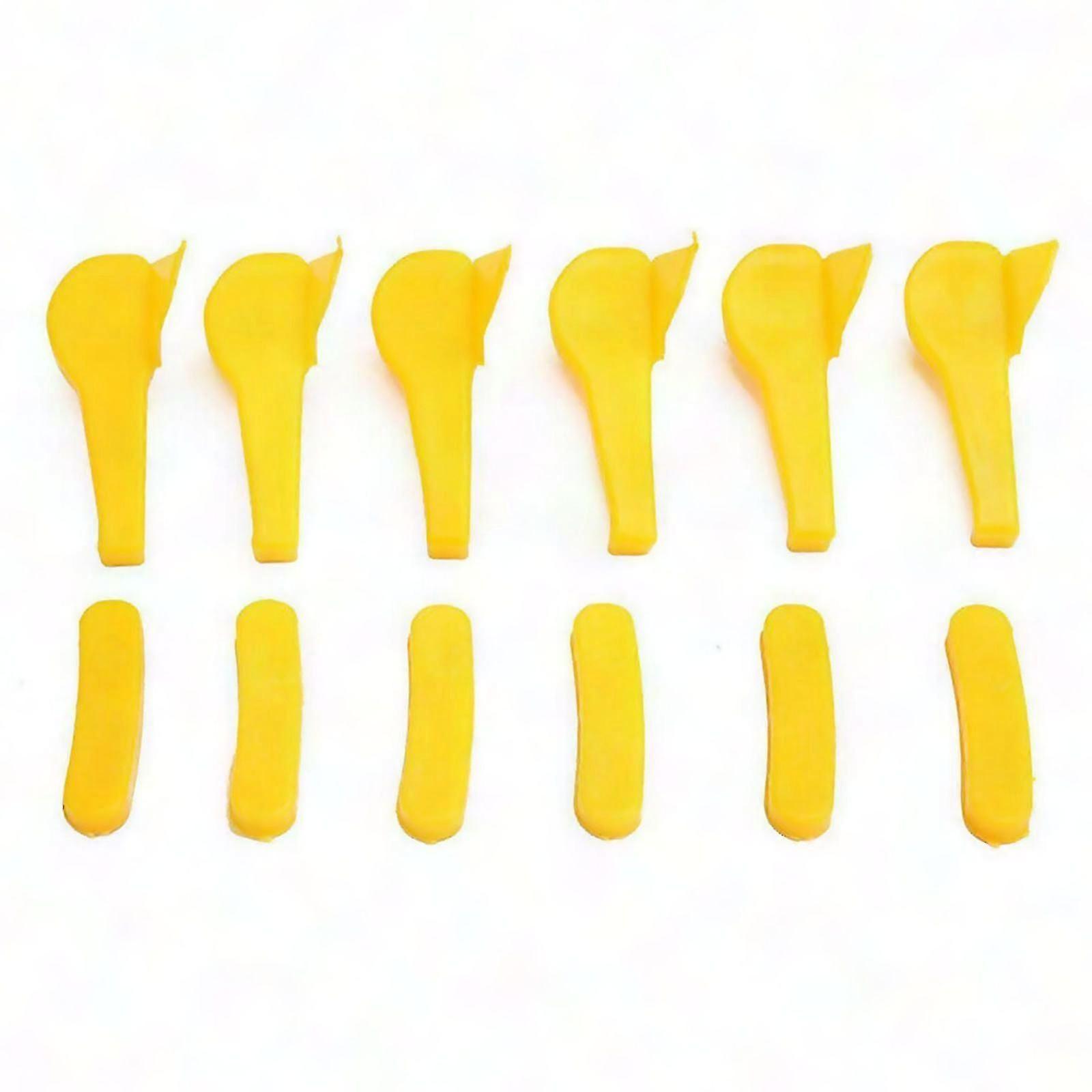 12PCS Tire Changer Duck Head Insert Rim Protector Plastic Mount Demount Tool