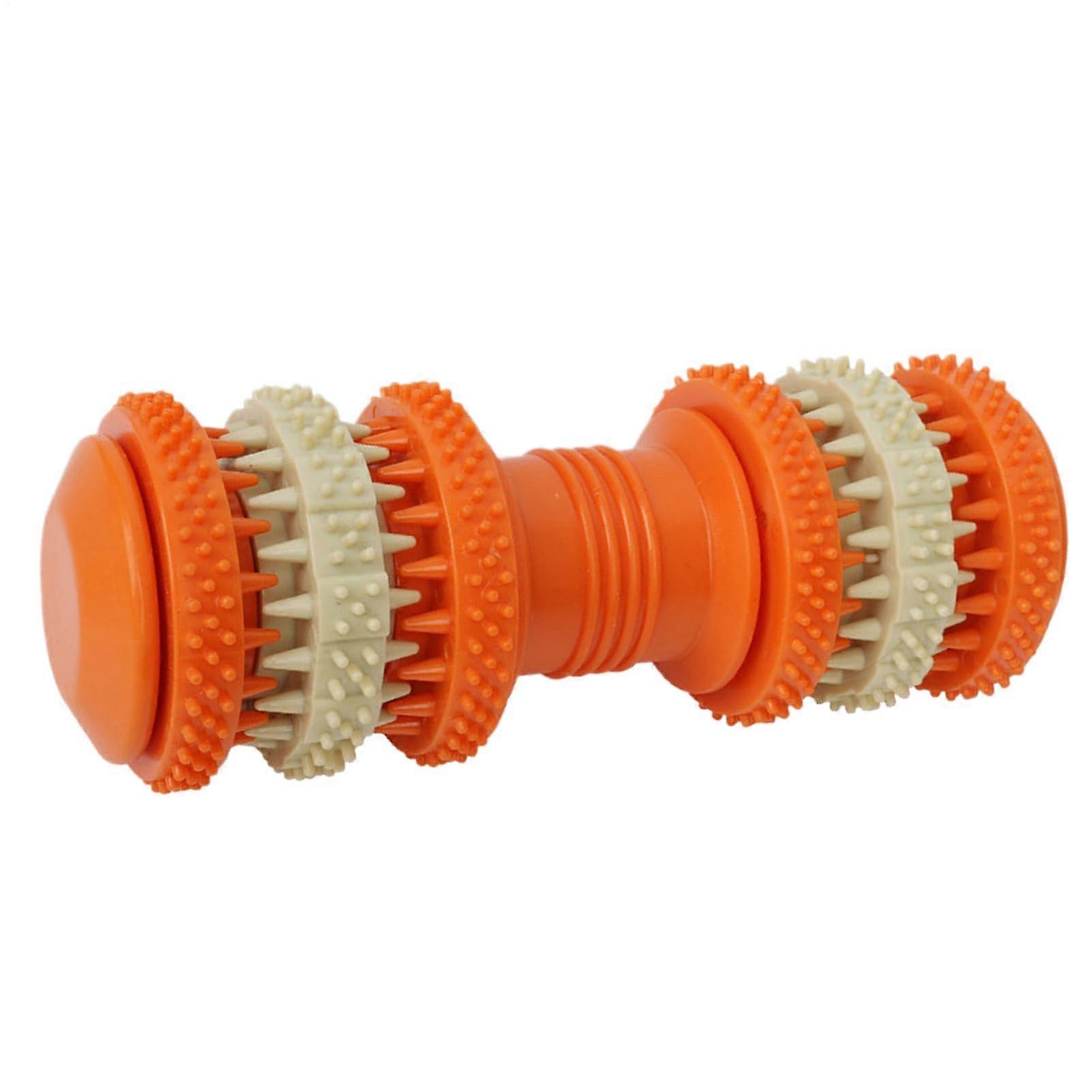 Aggressive Dog Chew Toys For Aggressive Chewers, Teething Treat Dispenser Gear Stick Interactive, All Breeds Large