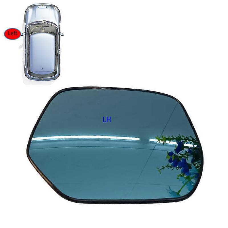 Applies to For Honda CRV CR-V 2017-2021 Mirror with Turn Signal Car Accessories Rearview Lenses Side Mirrors Reflective Lens Blue mirror