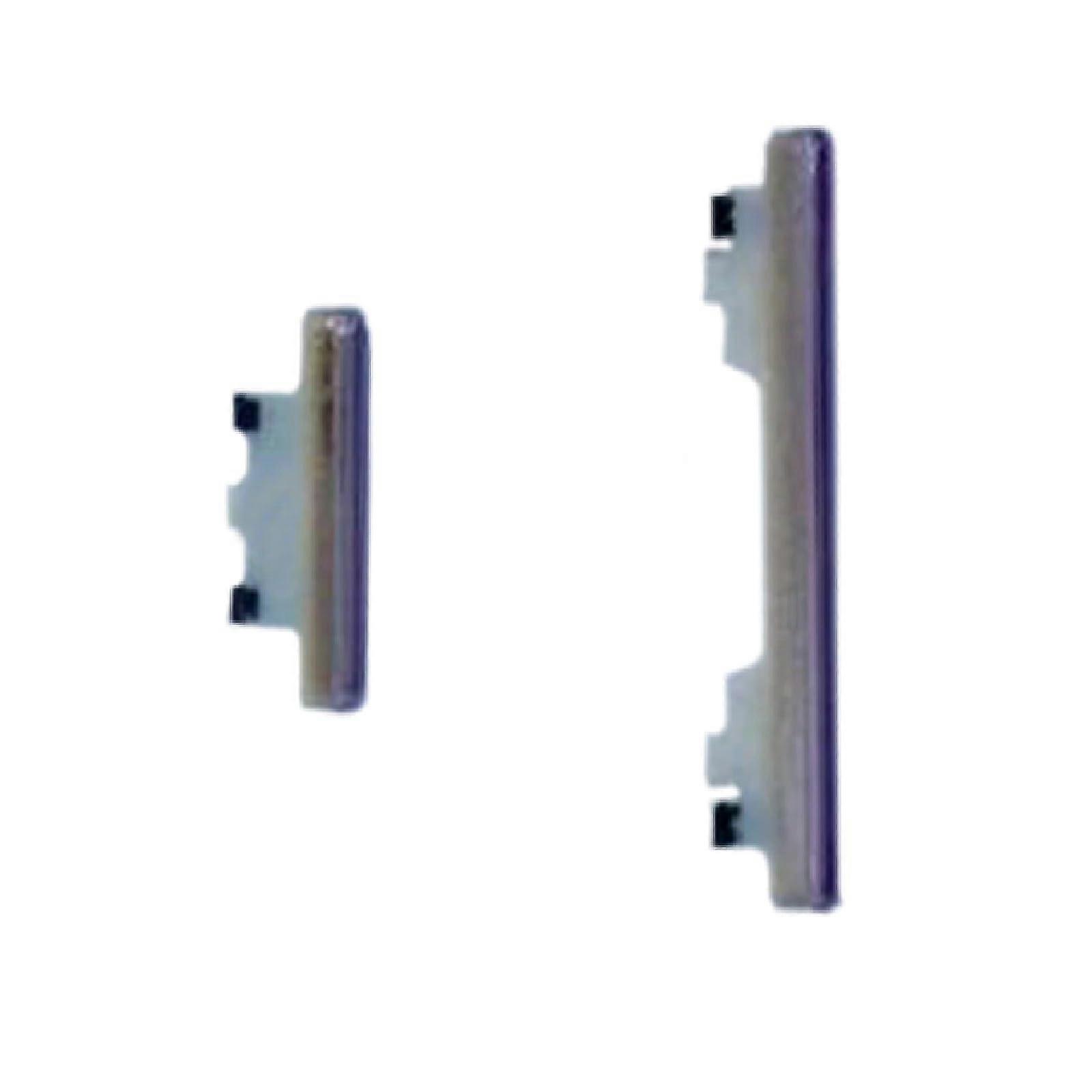 Side Button Replacement Set For Samsung Galaxy S20 FE 4G 5G Power Volume Buttons SM-G780/1 Purple Color Compatibility
