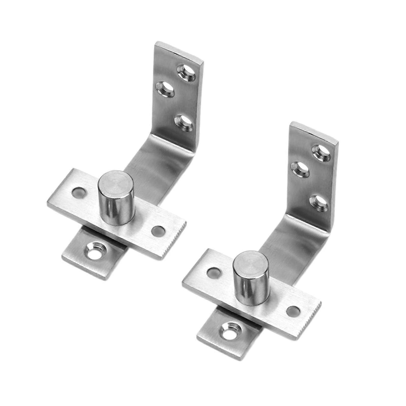 Stainless Steel Double Action Spring Door Hinges, Self Closing, Set of 2, for Swing Doors
