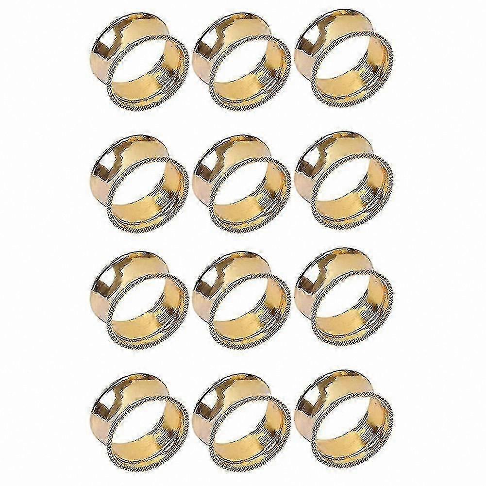 Set of 12 Napkin Rings for Dining and Special Occasions
