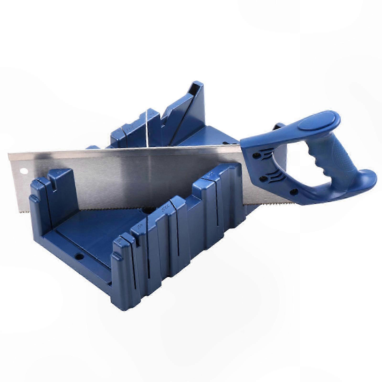 Adjustable Angle Mitre Box for Woodworking - 45 & 90 Degree Cutting Guide