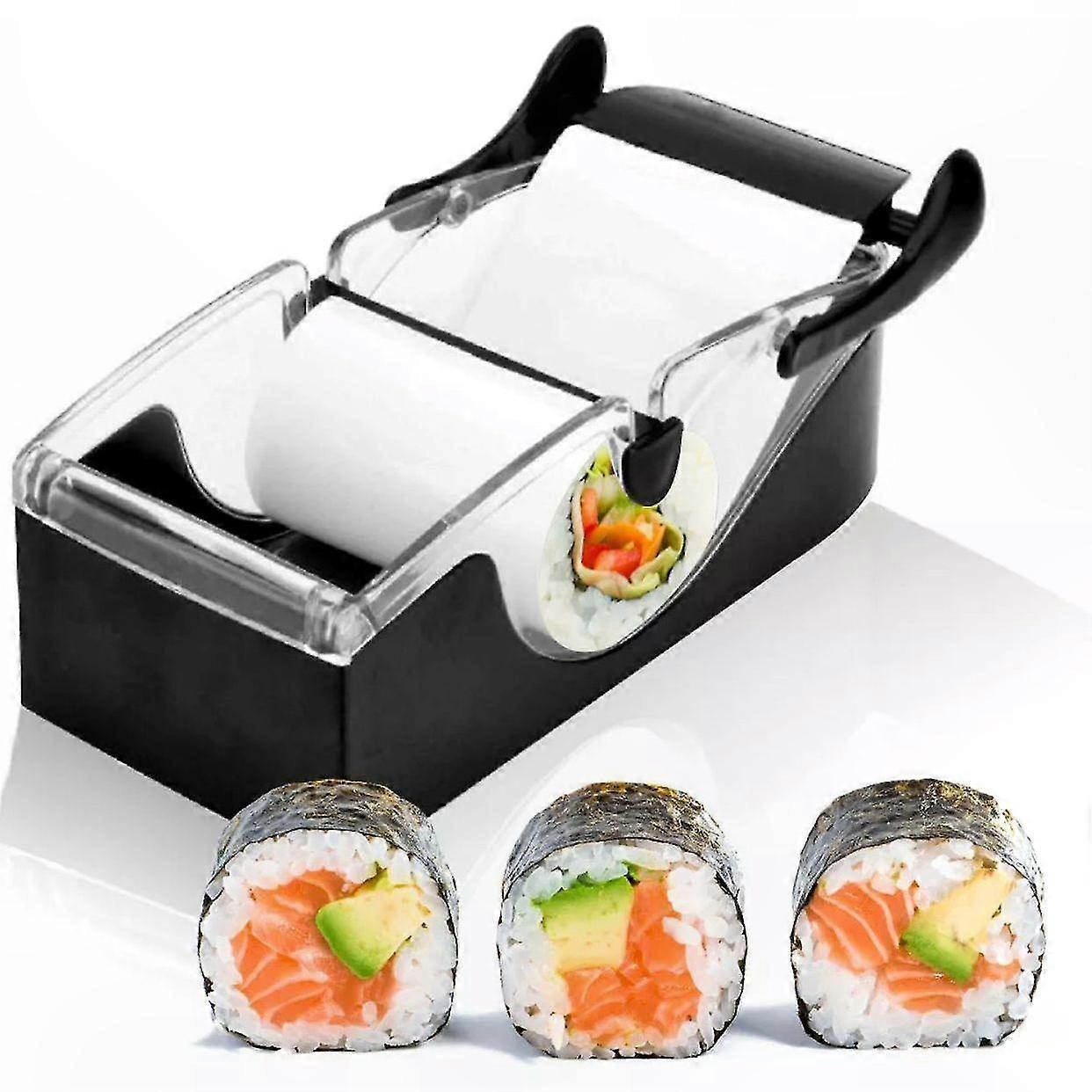 Sushi Maker Tool, Adjustable Sushi Rolling Mat for Perfect Homemade Sushi Rolls, Non-Stick Bamboo Material